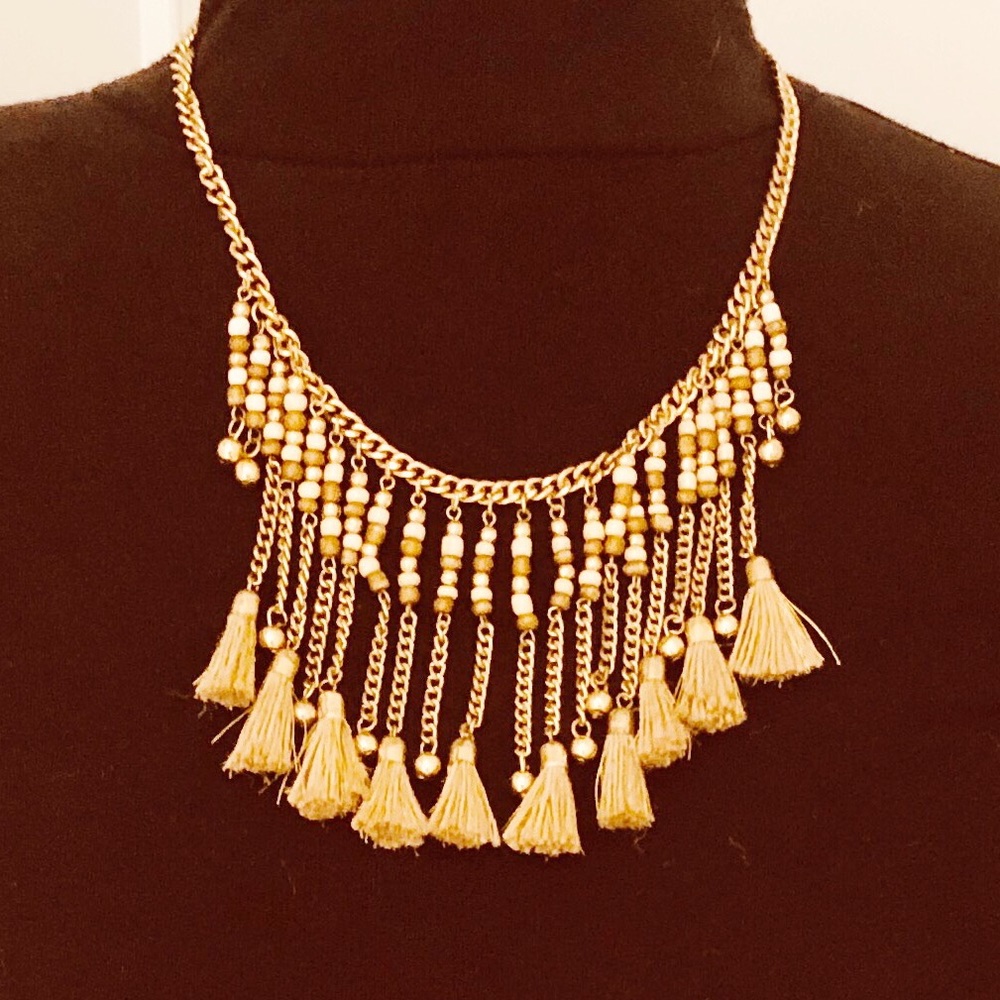 Multi Strands Statement Necklace